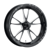 Weld Full Throttle Frontrunner 17x2.15 / Anglia Spindle / 0 BS - Gloss Black Milled - Non-BL Wheel