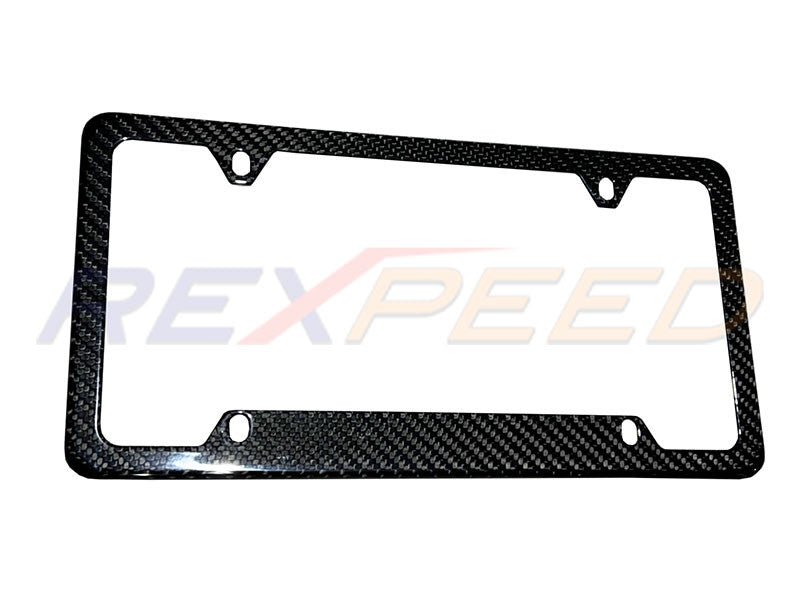 Rexpeed US Spec Dry Carbon License Plate Bracket