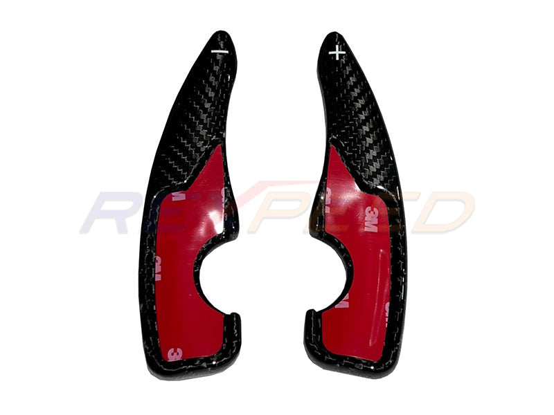 Rexpeed FRS / BRZ 2017+ / GR86 / BRZ 2022+ Dry Carbon Shift Paddles Extension -Red