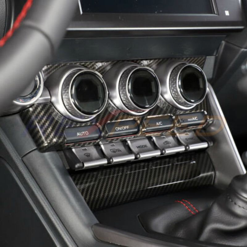Rexpeed GR86 / BRZ 2022+ Dry Carbon Center Console AC Panel Cover