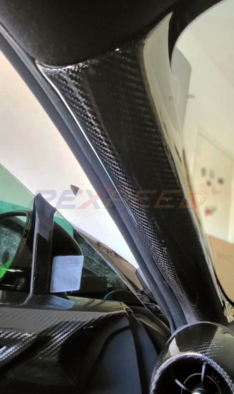 GR86 / BRZ 2022+ Carbon Fiber Interior A-Pillar Covers