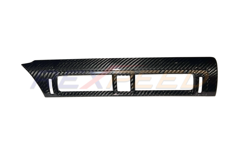 Rexpeed GR86 / BRZ 2022+ Dry Carbon AC panel Dash Cover-Gloss (LHD)