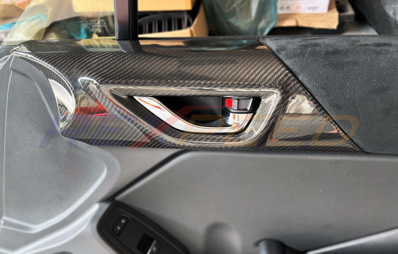 Rexpeed GR86 / BRZ 2022+ Dry Carbon Door Trim Cover Set