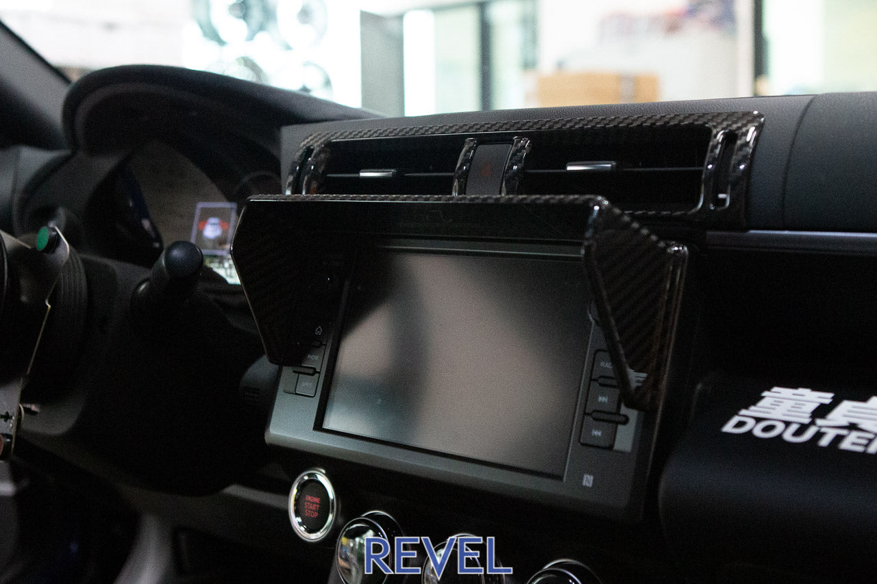 Revel 2022 GR8/BRZ GT Dry Carbon Carbon Navigator Visor - 1 Piece | 1TR4GT0CS08