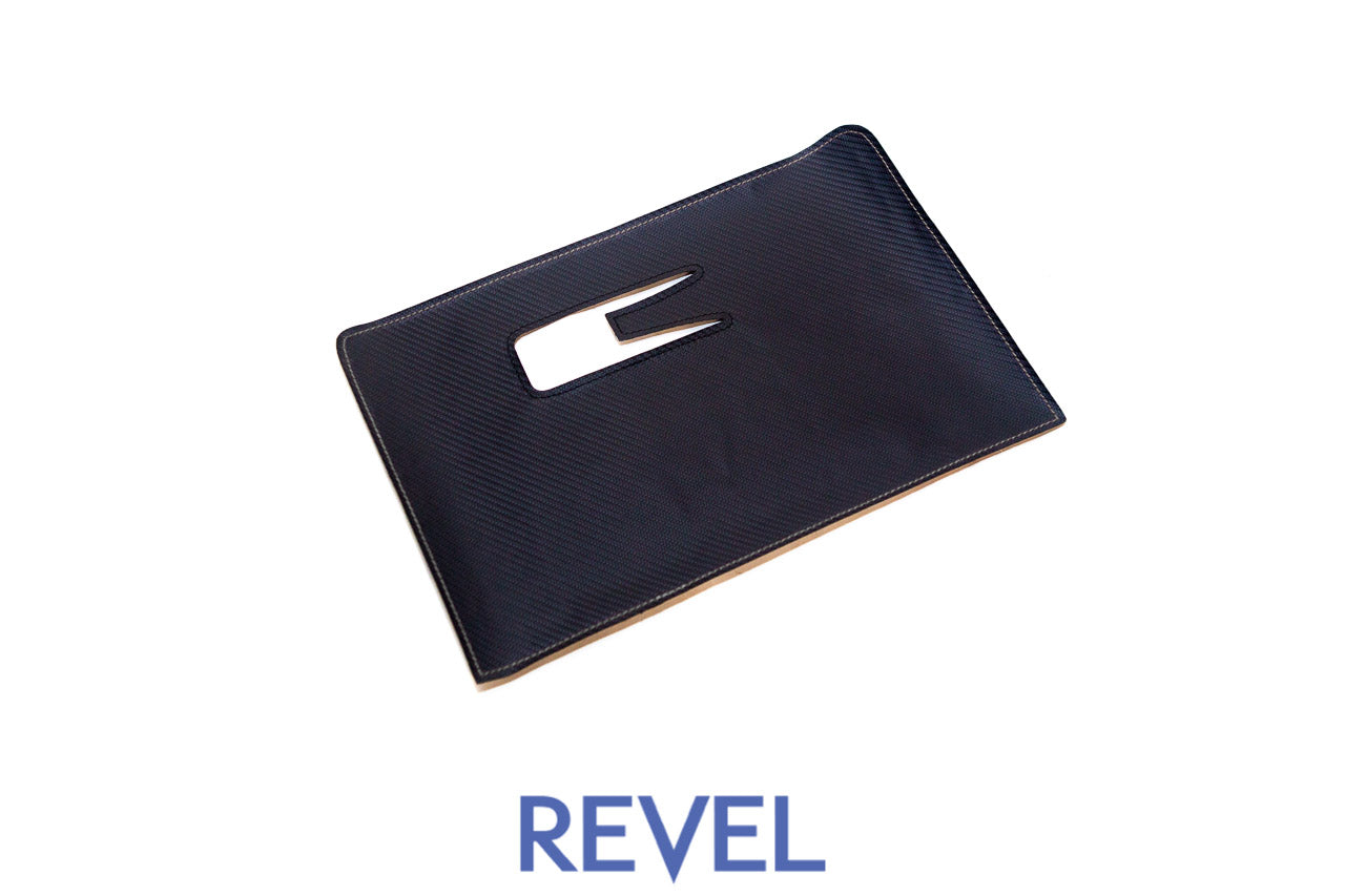 Revel 2022 GR86/BRZ GT Design Glove Box Cover | Silver Stitch 1 Piece | 1TR5GDCS01GS