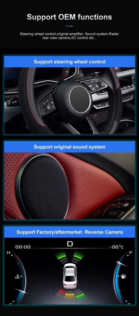 AuCar Tesla Android 12.1 inch Car Radio GPS Navigation Android Head Unit for Ford F250 F350 F450 F650 Super Duty 2010-2016 Car Multimedia Stereo Player Car Video