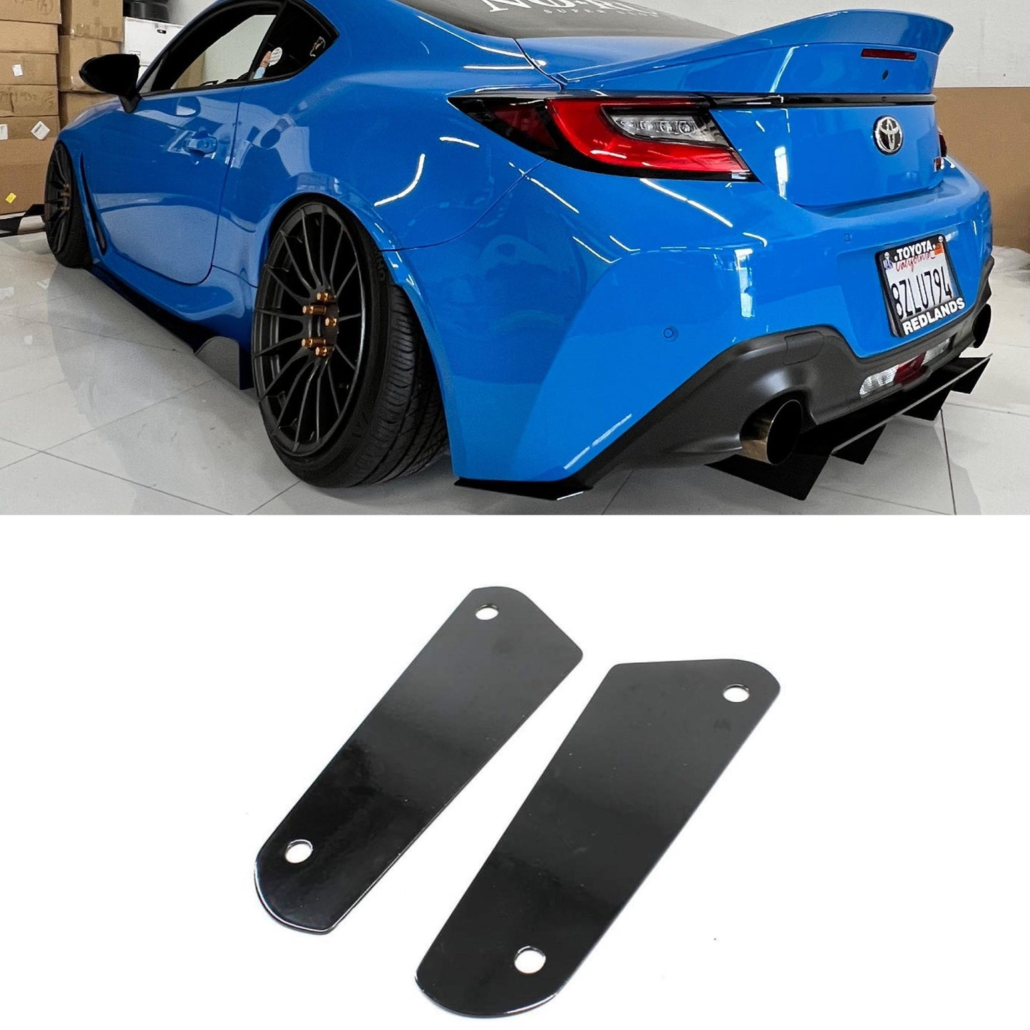 2022+ Subaru BRZ & Toyota GR86 V1.5 Diffuser Spats