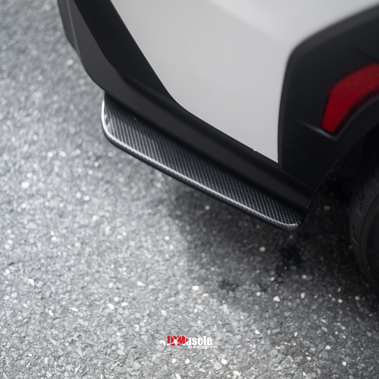 JDMuscle 22-25 WRX Carbon Fiber Rear Spats OE+ Style