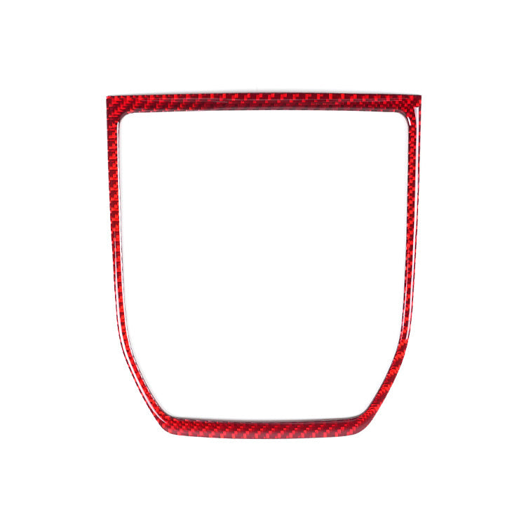 JDMuscle 22-25 WRX P&S Series Carbon Fiber MT Shifter Trim | Black Carbon Fiber/ Red Carbon Fiber