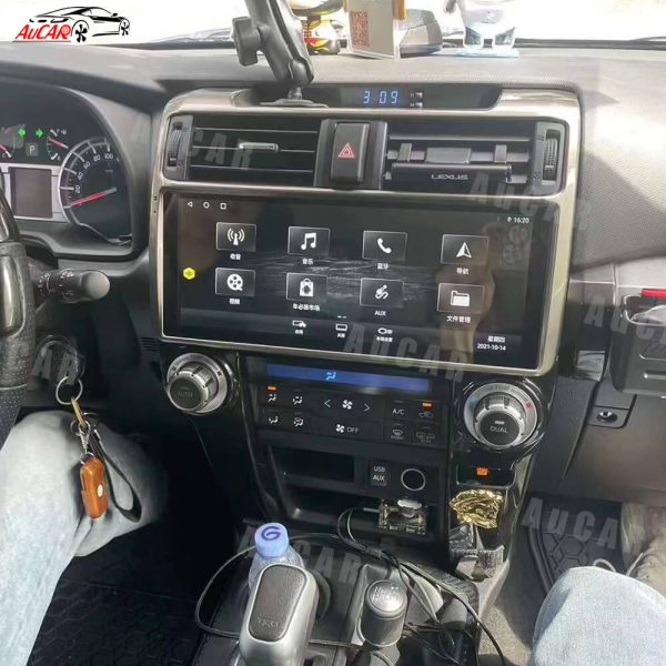 AuCAR 12.3 Inch Android 10.0 For 4Runner 2010-2022 Car Radio Multimedia Player Auto GPS Carplay