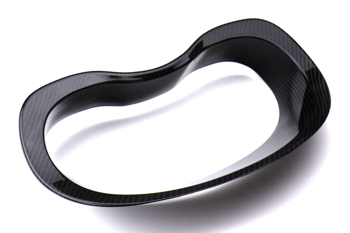 OLM LE Dry Carbon Fiber Speedometer Cluster Trim Cover - 2015-2021 Subaru WRX / STI / 2014-2018 Forester / 2013-2017 Crosstrek