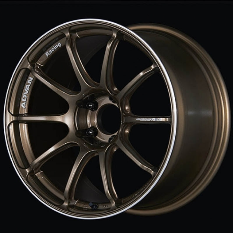 Advan RSIII 18x10 +35 5x114.3 Umber Bronze Metallic and Ring Wheel