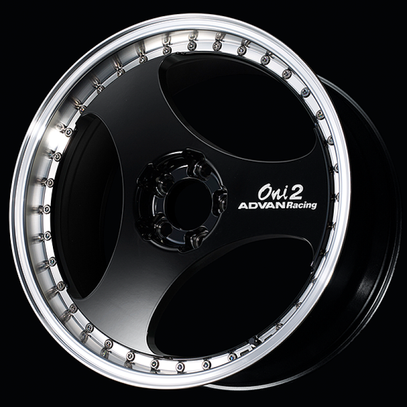 Advan ONI2 Progressive 20x9.0 / +39 Offset / 5x114.3 / 73mm Bore / Machining and Racing Gloss Black