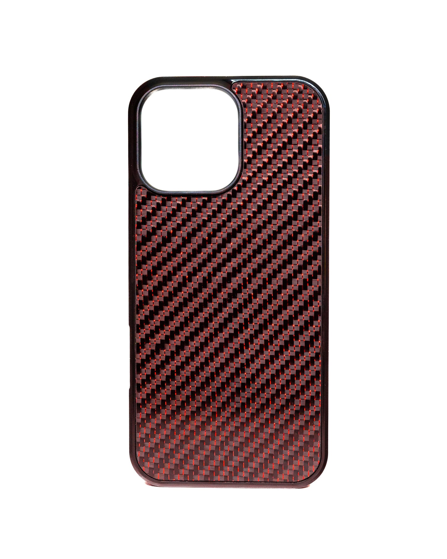 iPhone Red Carbon Fiber Case MagSafe