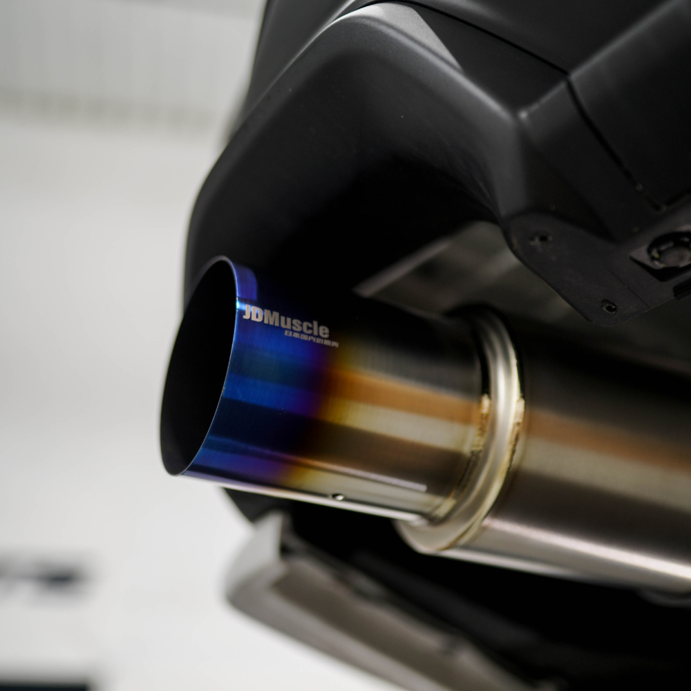JDMuscle 2022-23 WRX Extreme Titanium Single Exit Catback Exhaust | JDM-WRX22-CBS-TI