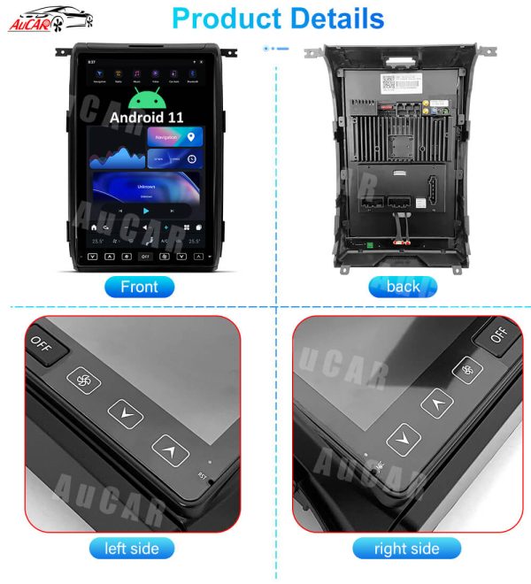 AuCar Tesla Android 11 14.4″ Car Radio GPS Navigation For Ford F150 2009-2014 Car Multimedia Stereo Player Car Video