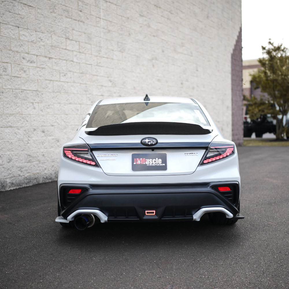 JDMuscle 22-25 WRX Carbon Fiber Duck Bill V5