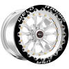 Weld Vitesse Beadlock 15x10/5x4.75/3.5 BS/3.18 HB-Polished Center-Polished Shell-Polished MT Wheel