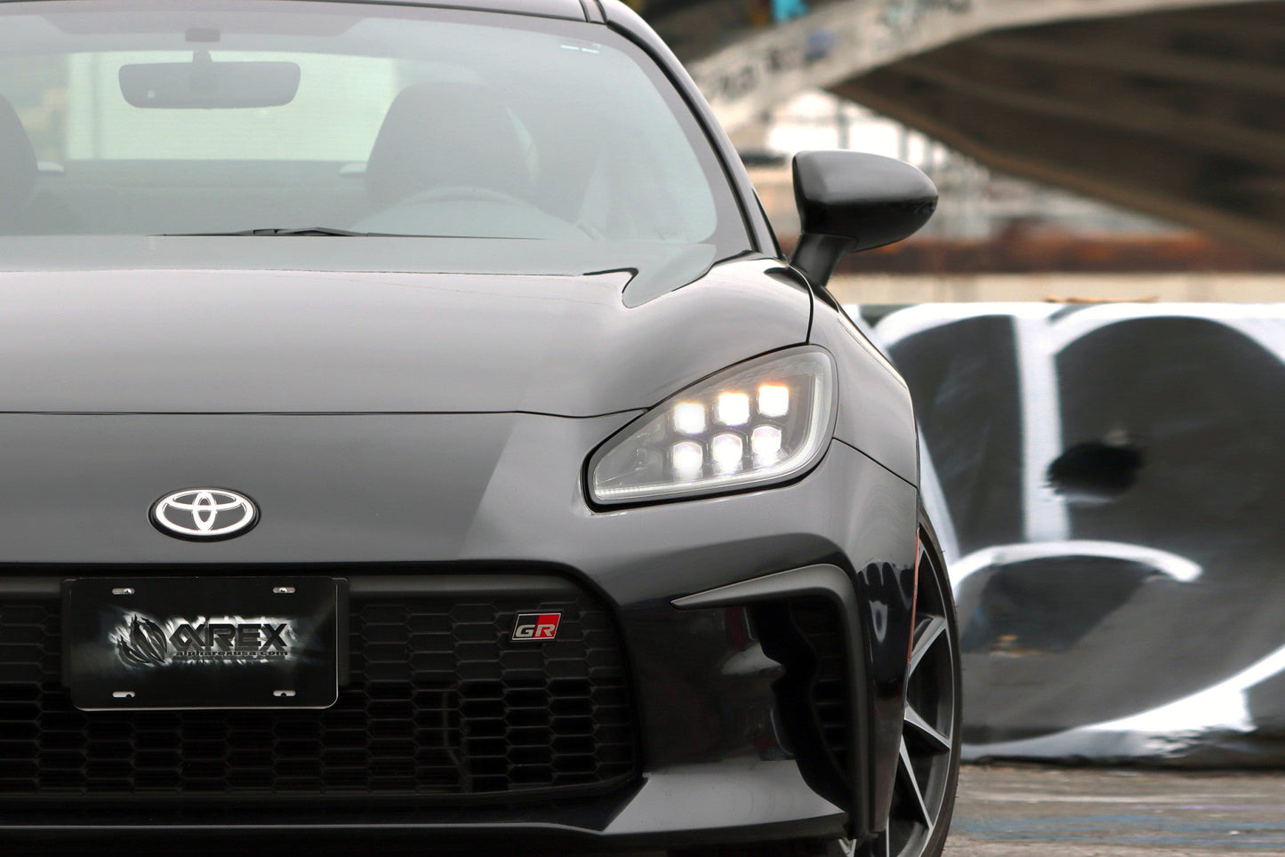 AlphaRex 22+ Toyota GR86 / Subaru BRZ NOVA Series LED Projector Black Headlights