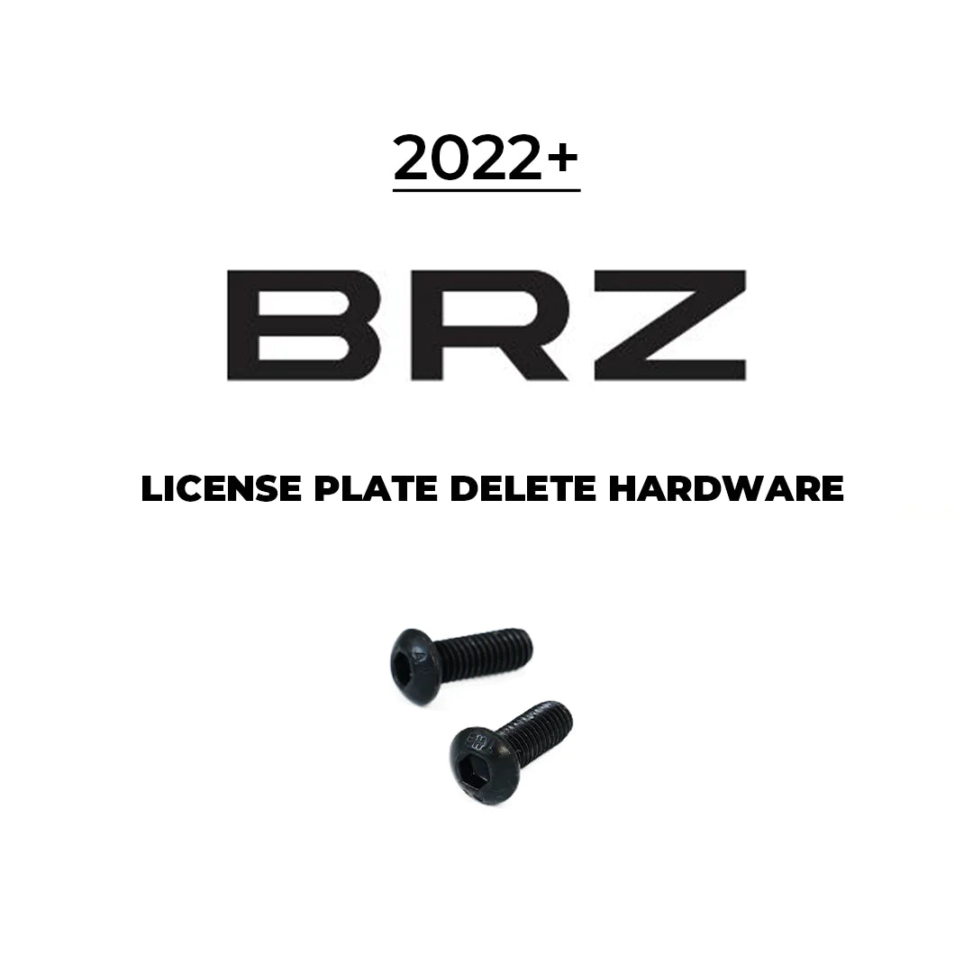 Billetworkz "Clouds" Plate Delete Subaru BRZ 2022-2025 | LPD-CLDS-BRZ
