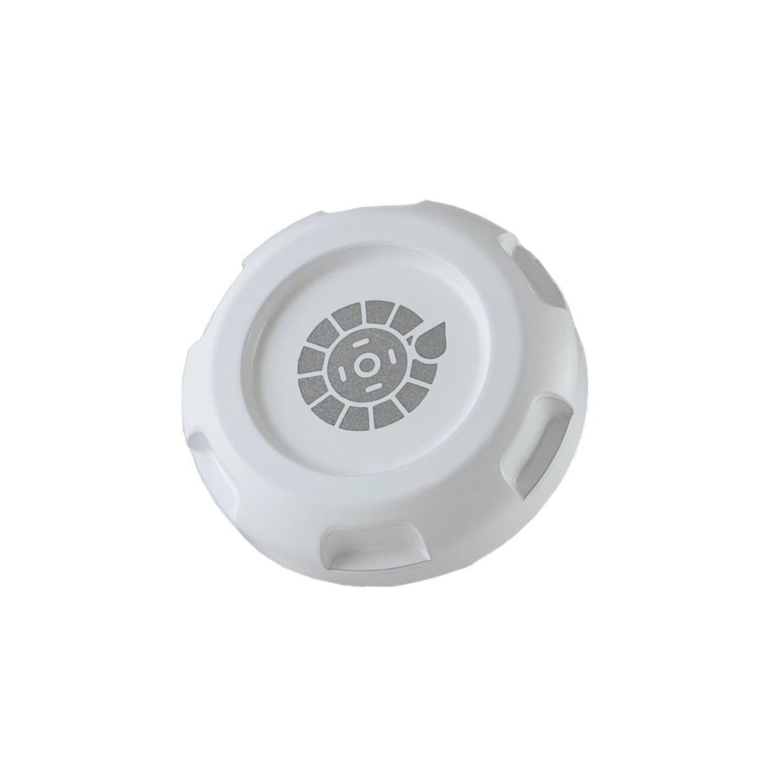 Billetworkz Clutch Fluid Cap Engraved Zero Series White Subaru WRX 2002-2014 / STI 2004-2014 | BW-EBCZ-SUB-CLU-WHT-E