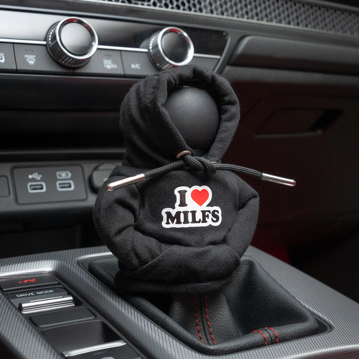 Shift Knob Hoodie - I <3 Milfs