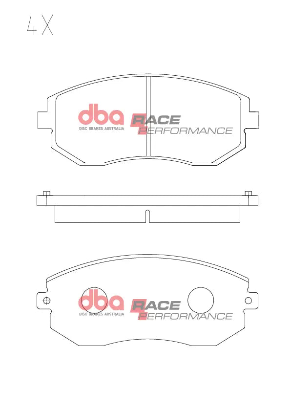 DBA 13-20 Toyota 86/Subaru BRZ (ZN6) RP Performance Front Brake Pads