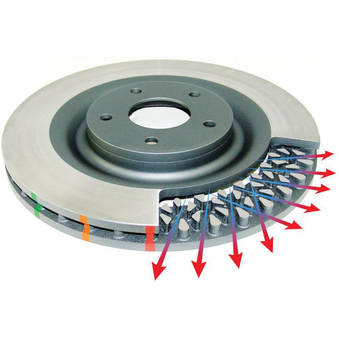 DBA 12+ Subaru/Scion BRZ/FR-S Limited & Premium (US Spec) Rear Drilled & Slotted Street Series Rotor