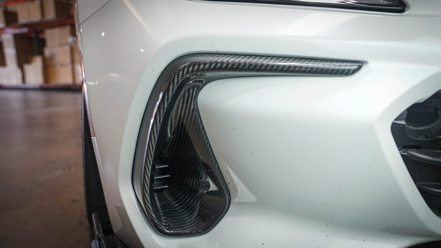 Carbon Fiber Subaru BRZ Front Bumper Scoop 2022+