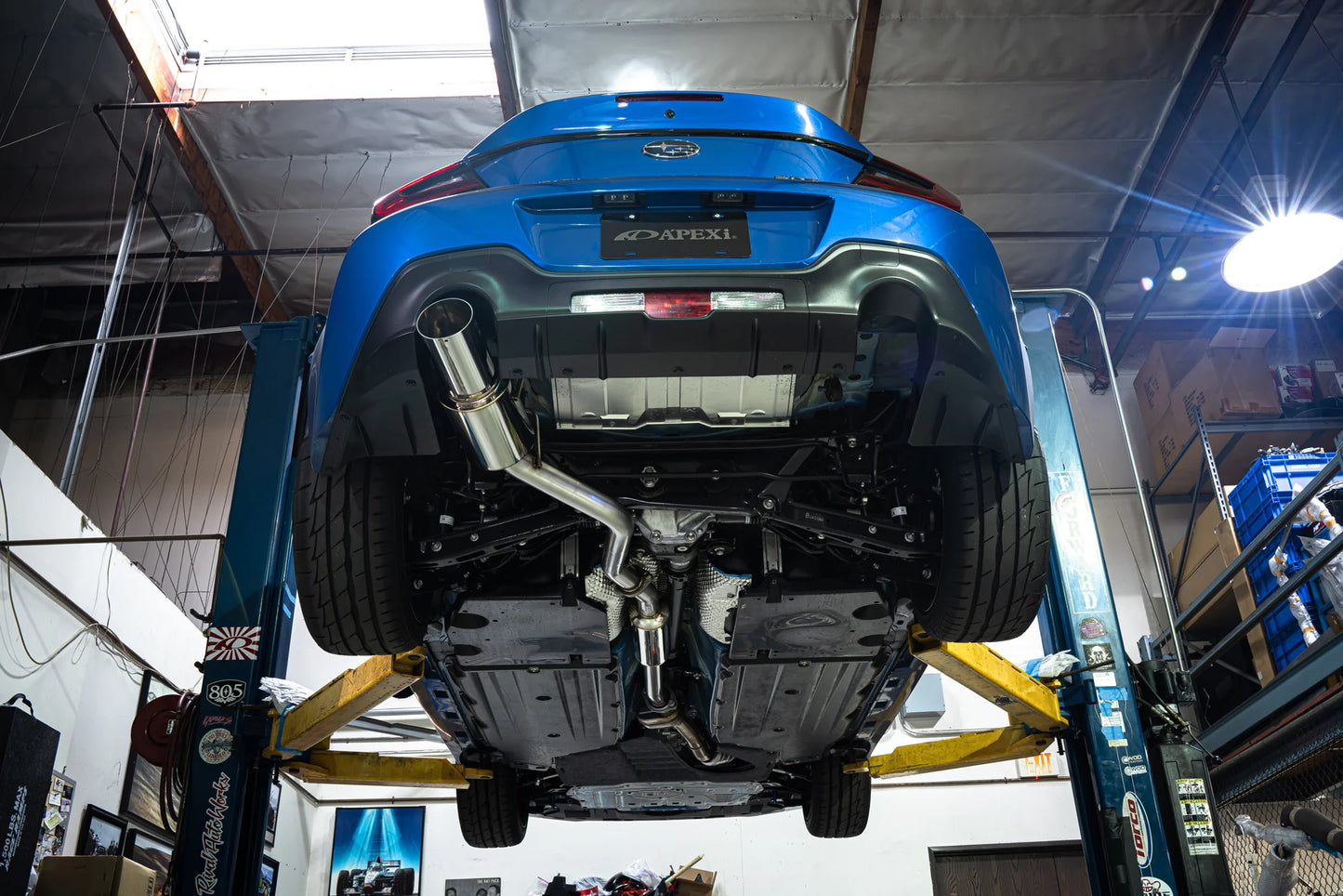 Apexi N1 Evolution R (Catback) - Toyota GR86 / Subaru BRZ (2022+) & Toyota 86 / Scion FR-S / Subaru BRZ (13-21)