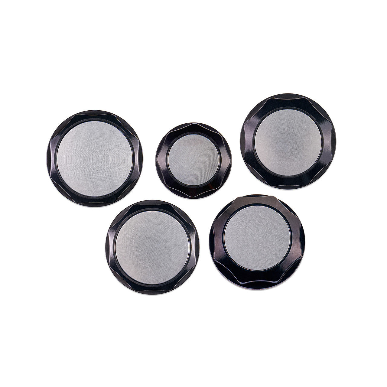 IAG Revolve Engine Bay Dress-Up Cap Kit Silver WRX 22-25 / BRZ 13-25 | IAG-ACC-5405BKSL