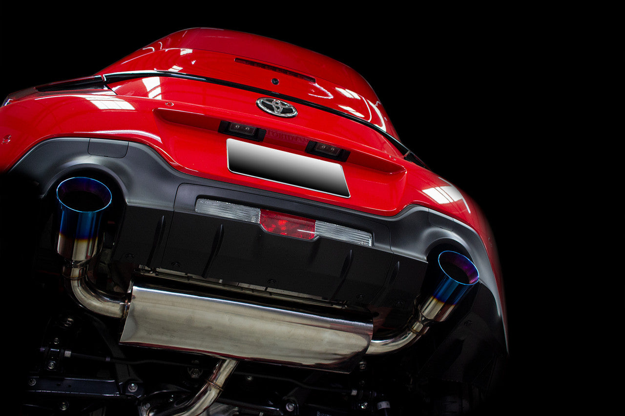 ISR Performance OMS Spec Burnt Tip Exhaust - Scion FRS / Subaru BRZ / Toyota GT86/GR86