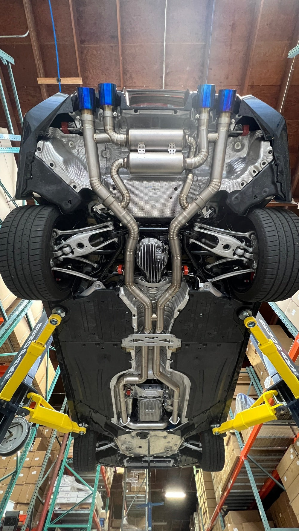 PLM Titanium Mid Pipe Exhaust - BMW G80 G82 M3 M4 G8X