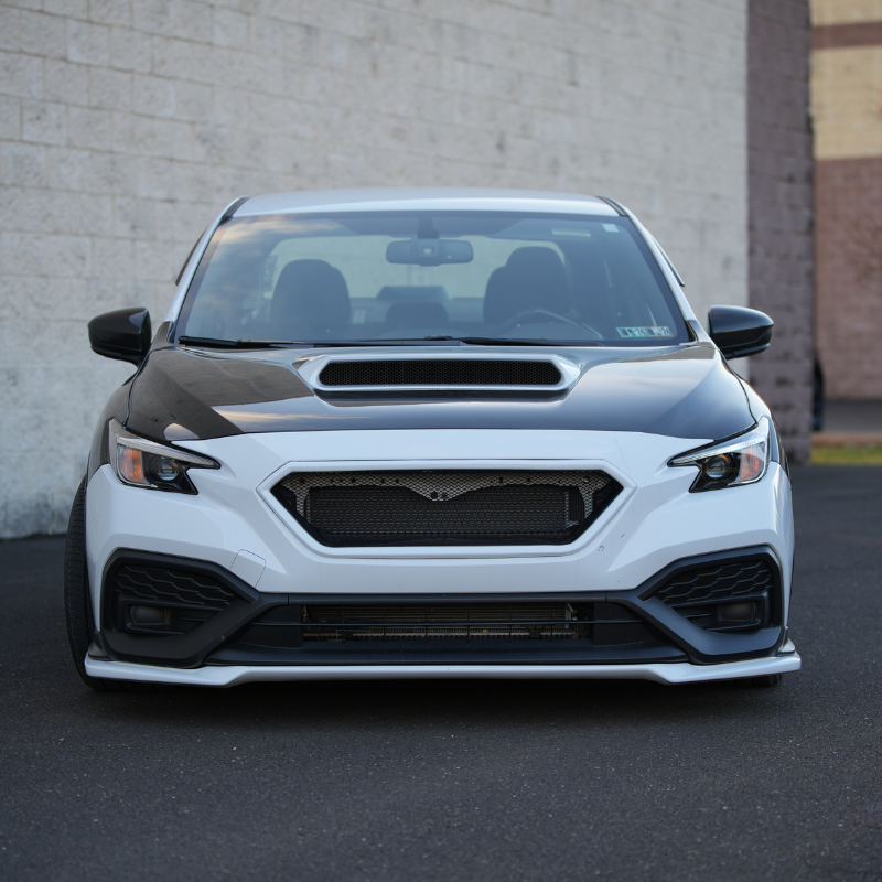 JDMuscle 2022-23 WRX Carbon Fiber Grille V1 w/ Paint Matched Frame