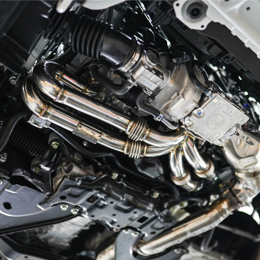 JDMuscle 22-25 WRX YDYBB Unequal Length Header - MT&CVT