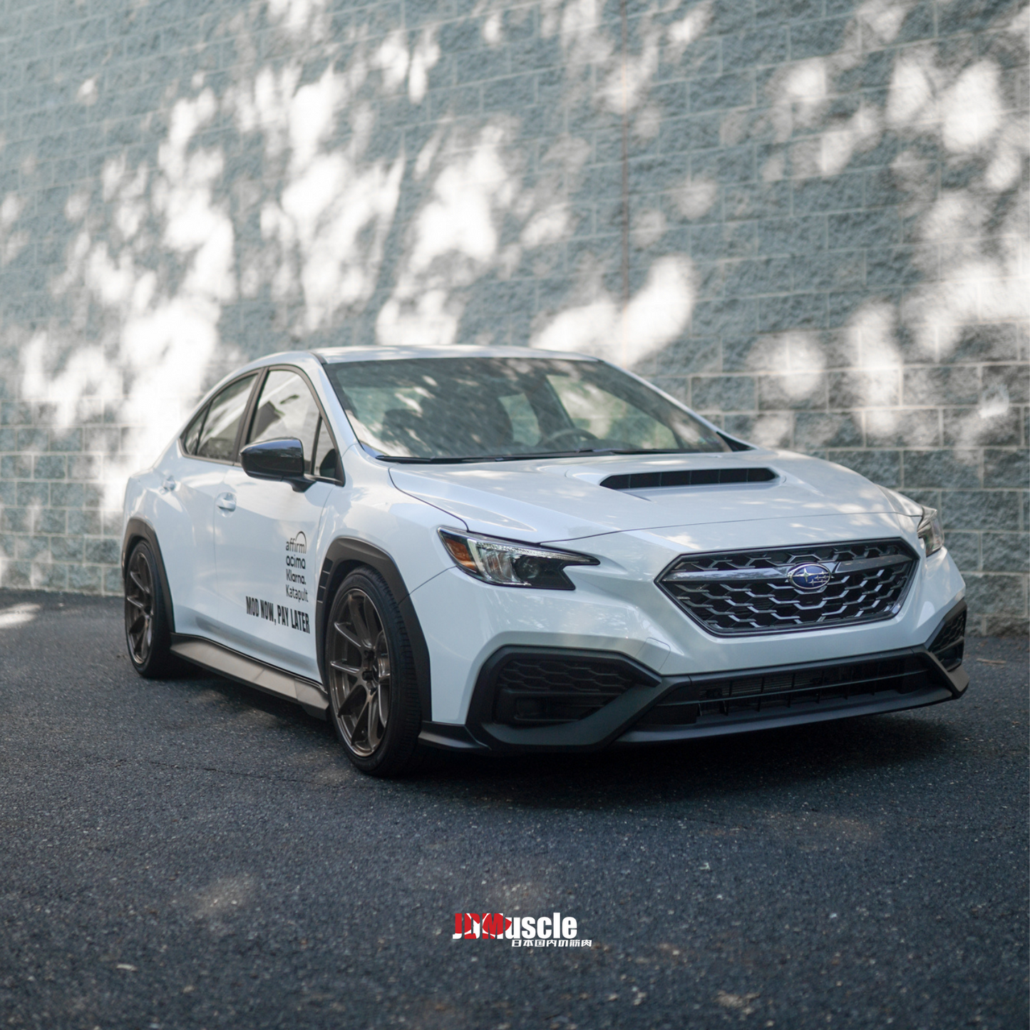 JDMuscle 2022-23 WRX Tanso Dry Carbon Fiber Side Mirror Covers w/ Gloss Finish | JDM-WRX22-MC