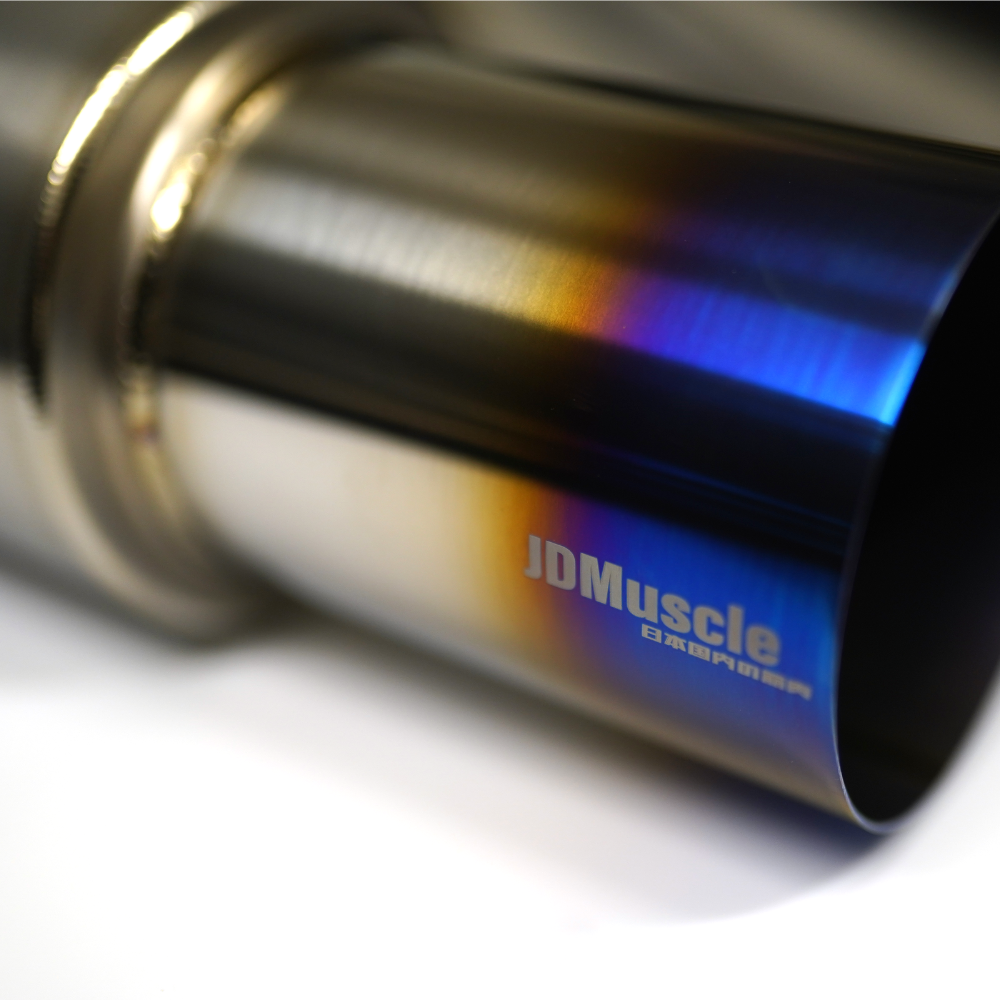 JDMuscle 2022-23 WRX Extreme Titanium Single Exit Catback Exhaust | JDM-WRX22-CBS-TI