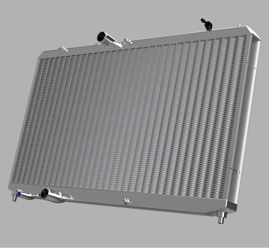 PLM Performance Triple Pass Radiator - Honda Civic Type R FL5