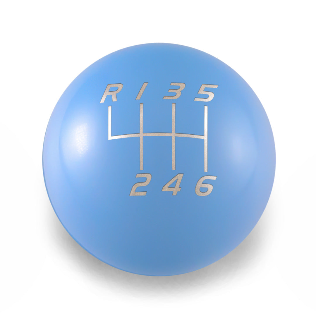 Billetworkz Weighted Shift Knob - 6 Speed Velocity Engraving - BRZ / FR-S / 86 2013-2021
