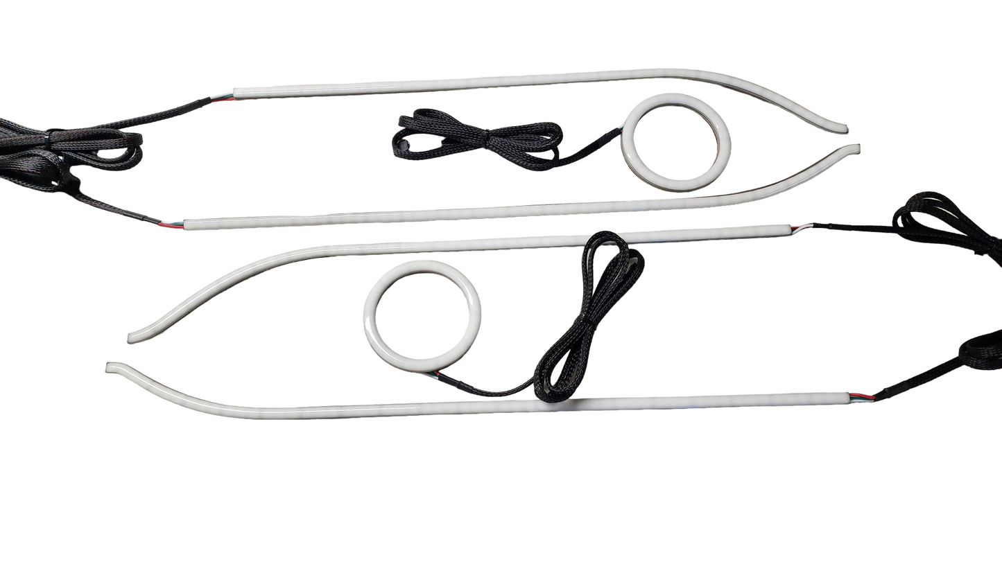 2015-2023 Dodge Charger Flow Series boards - 5v SK6812 RGBW