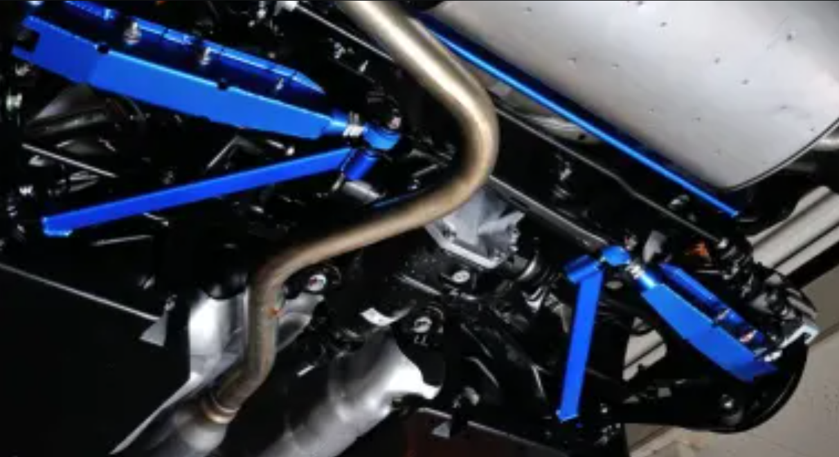 Cusco Power Brace Rear Member Side | 22-24 Subaru BRZ & Toyota GR86