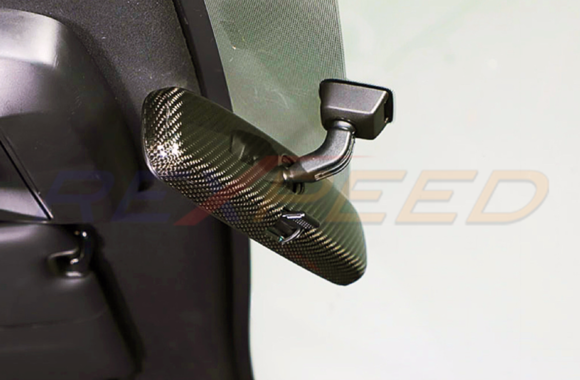 Rexpeed GR86 / BRZ 2022+ Dry Carbon Interior Rearview Mirror Cover