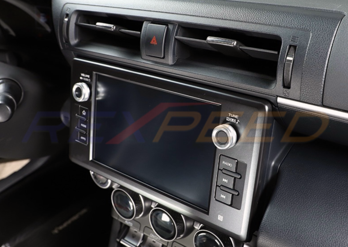 Rexpeed GR86 / BRZ 2022+ Alloy Audio Volume and AC Knob Cover
