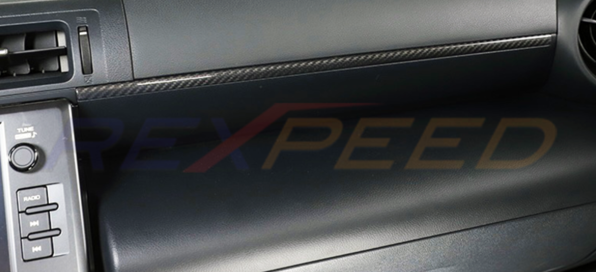 Rexpeed GR86 / BRZ 2022+ Dry Carbon Dashboard Trim-Gloss