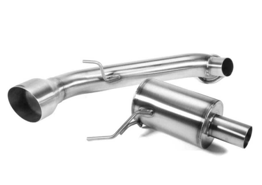 PERRIN 2022 BRZ/GR86 Axle Back Exhaust SS (Single Side Exit w/Helmholtz Chamber)