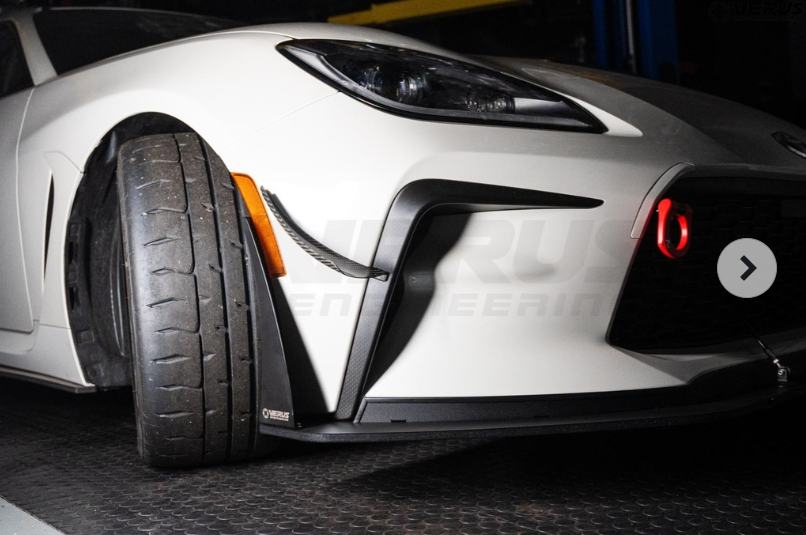 Verus Engineering Front Splitter Endplates - Toyota GR86 / Subaru BRZ