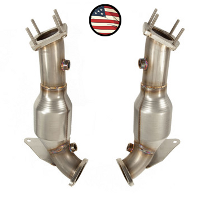 Nameless Downpipes - 2000-2002 Jaguar XKR/XJR/XJ8