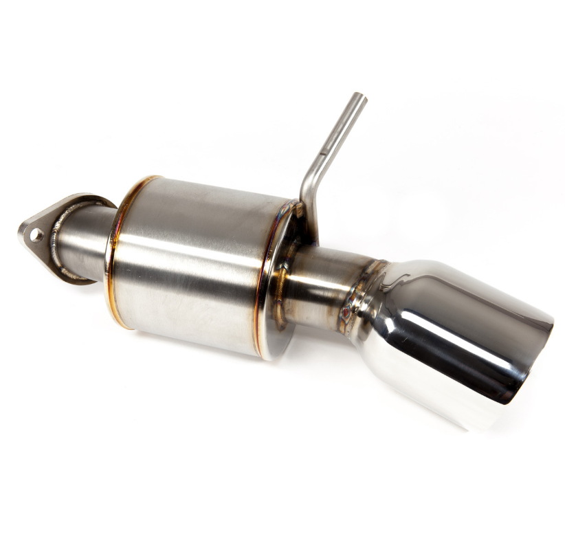 Nameless Track Pipe - 2017-2021 BRZ/GT-86 - 5" Muffler - 2.5" Inlet - 4" Tip