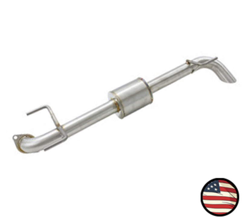 Nameless Axleback Exhaust - 2024+Impreza Wagon / Crosstrek - 5" Muffler - Turndown Tips
