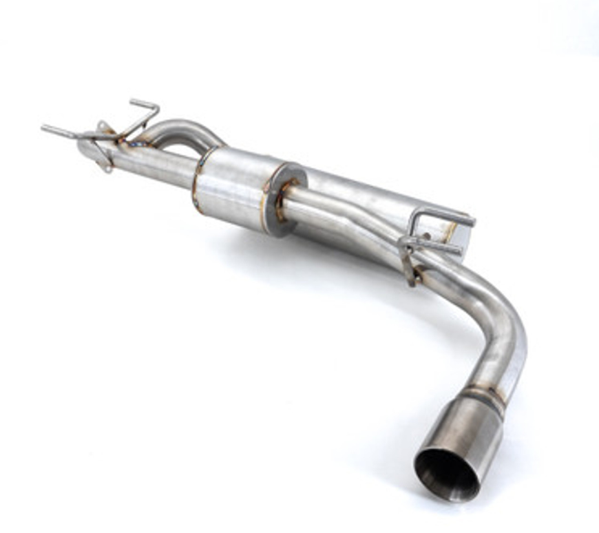 Nameless Axleback Exhaust - 2017+ Impreza Wagon - Single Exit - Dual Chamber with 5" Muffler - 3" Double Wall Tip